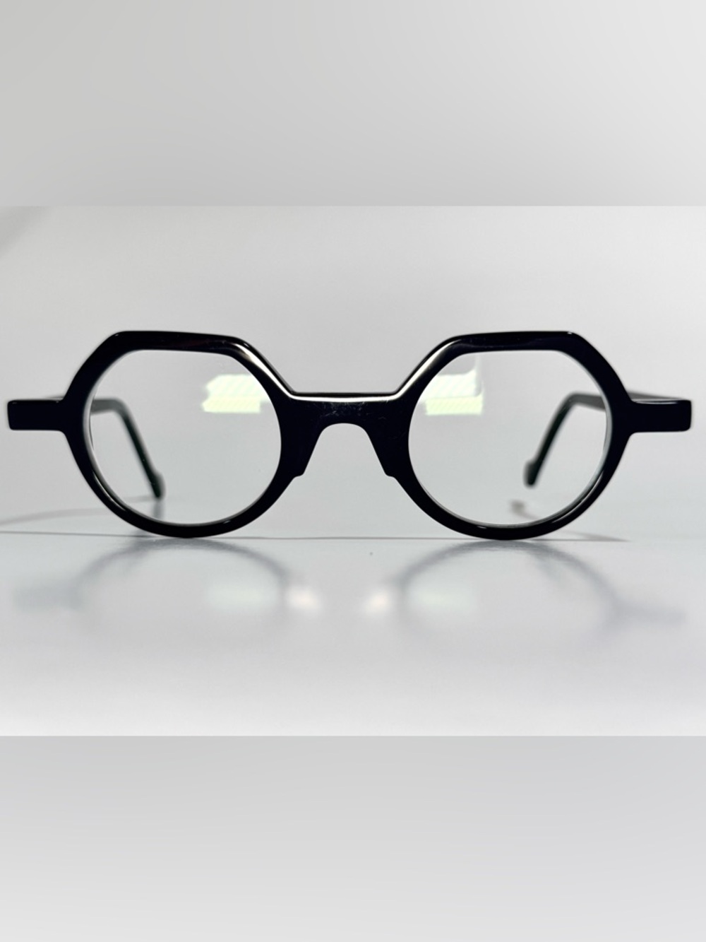 Anne & Valentin AIKO Modern Women's Eye Glasses in blue-black w Case - Picture 3 of 10